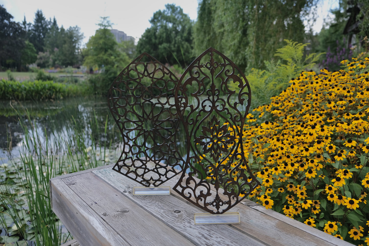 Large Nal'ayn Wooden Wall art
