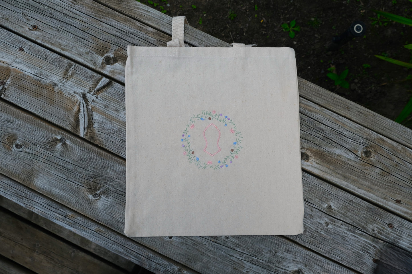Floral Nal'ayn Tote Bag