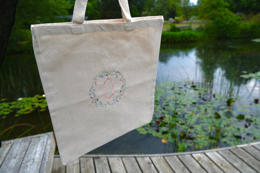 Floral Nal'ayn Tote Bag