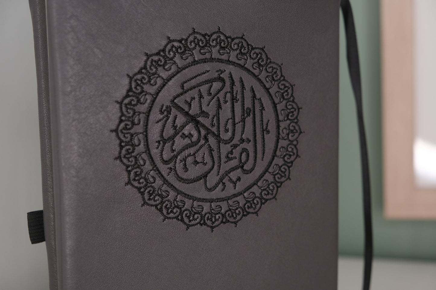 Dark Grey Leather Cover