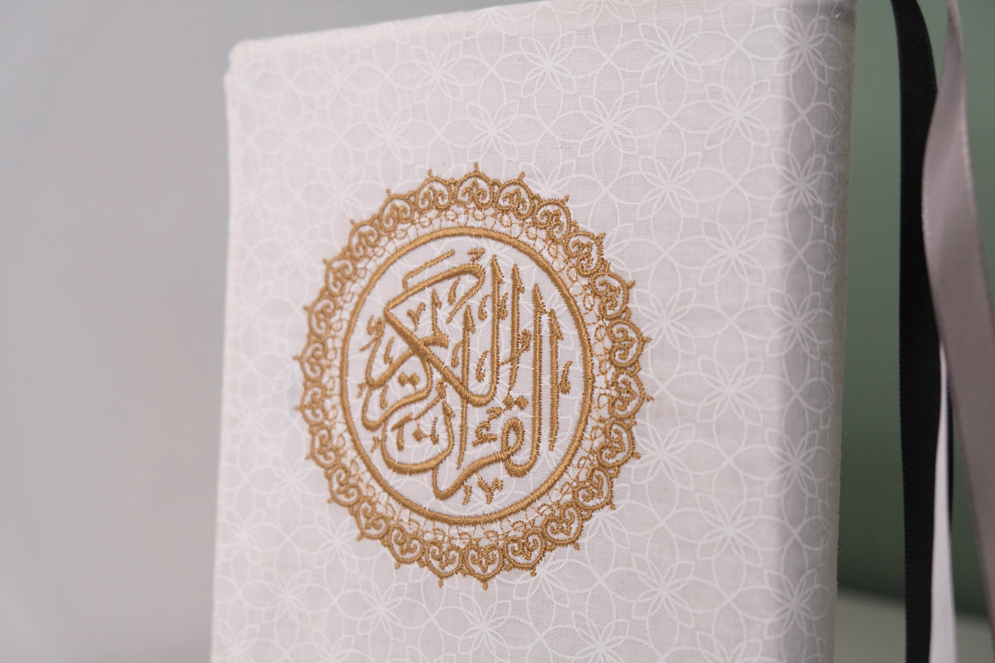 White Quran Cover