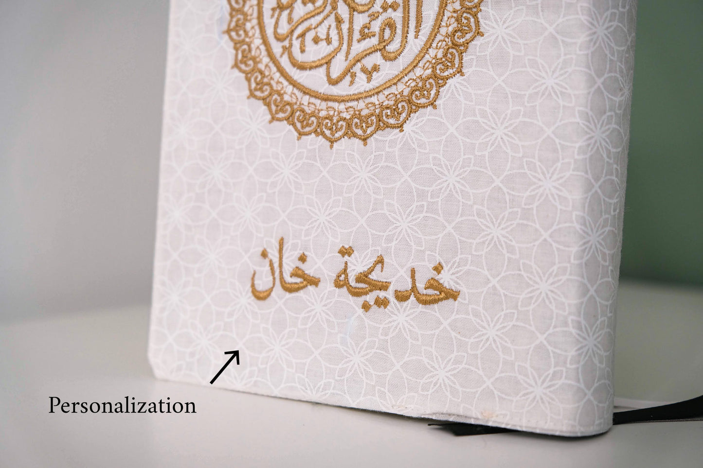 White Quran Cover